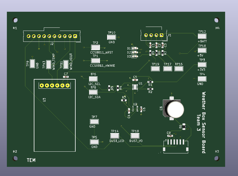 CDR Weatherbox Main Board